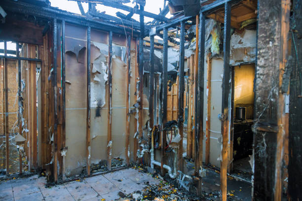 Professional Fire Damage Assessment technician working in Del Rio, CA